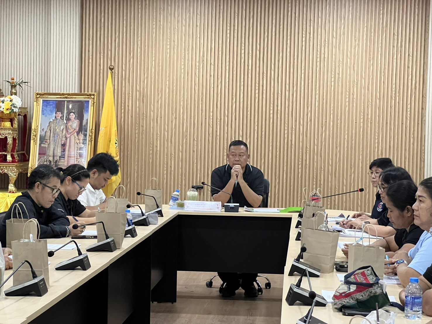 สพอ.ท่าเรือประชุมคณะอนุกรรมการกลั่นกรองและติดตามการดำเนินงานกองทุนพัฒนาบทบาทสตรีอำเภอท่าเรือ