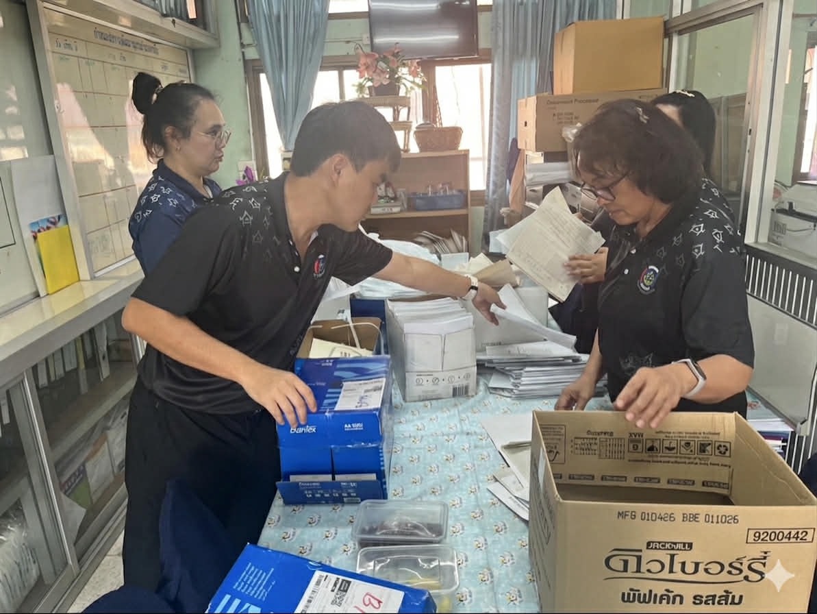 📢 สพอ.ท่าเรือ🧹 : ดำเนินกิจกรรม 5 ส สร้างระเบียบวินัยในสถานที่ทำงาน