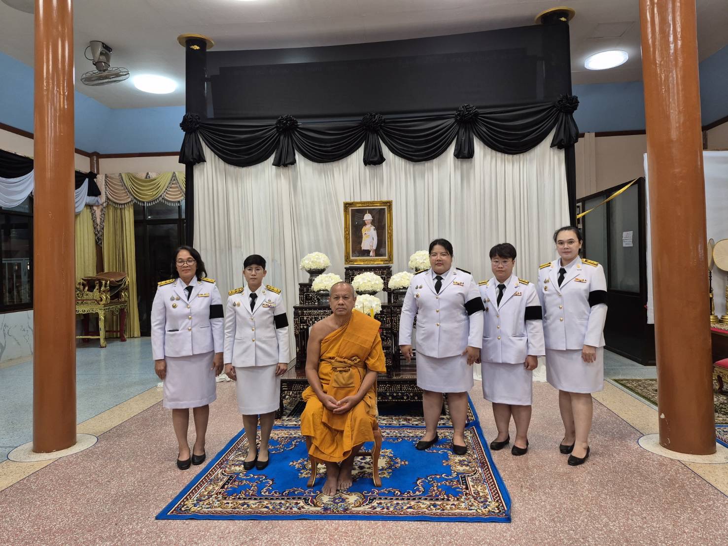 📢 สพอ.ท่าเรือ ⚓️ : ร่วมพิธีบำเพ็ญกุศลถวายแด่สมเด็จพระเจ้าลูกเธอ เจ้าฟ้าพัชรกิติยาภา นเรนทิราเทพยวดี กรมหลวงราชสาริณีสิริพัชร มหาวัชรราชธิดา