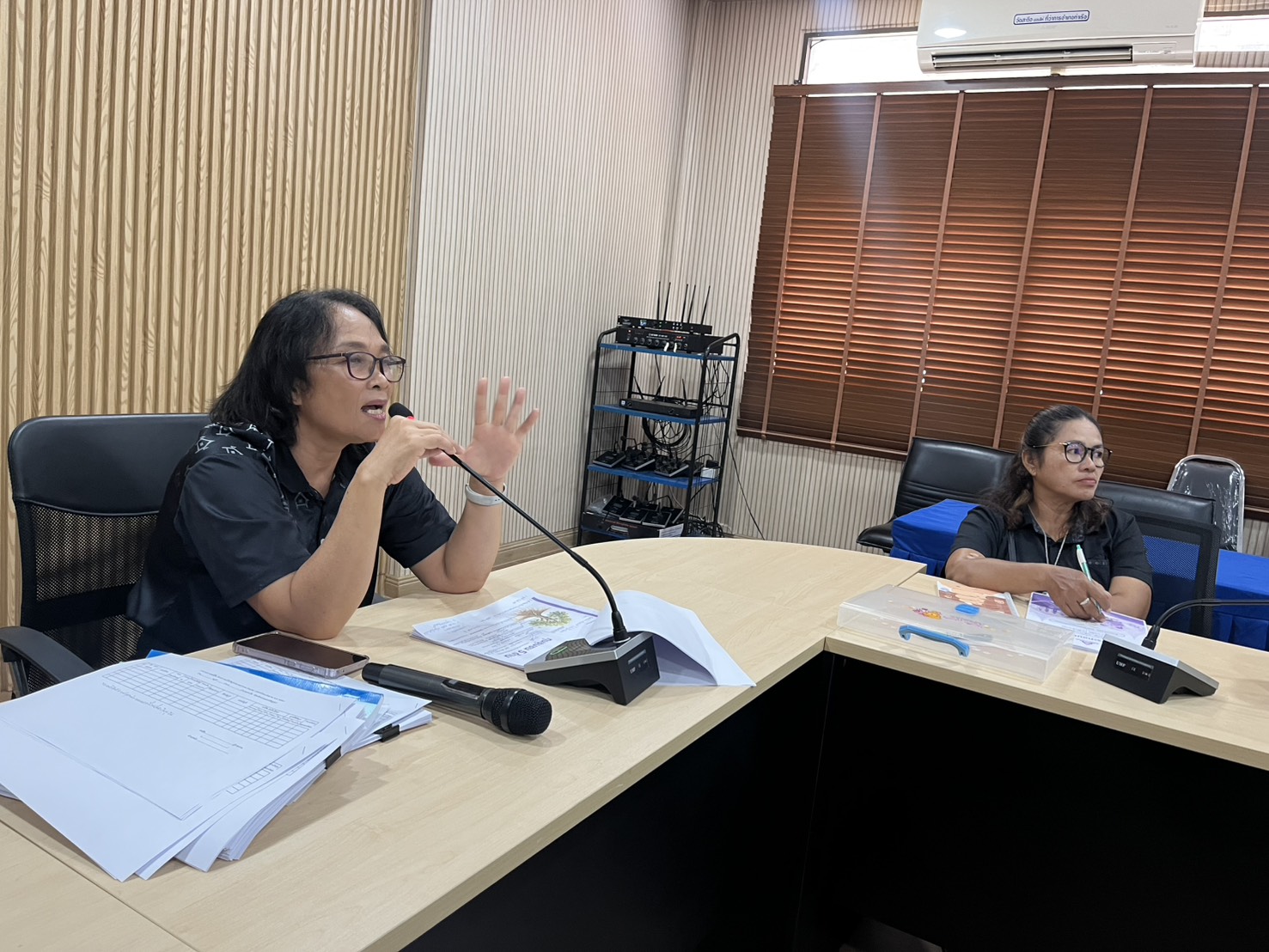 📢 สพอ.ท่าเรือ ⚓️ : ประชุมเพิ่มศักยภาพคณะกรรมการกองทุนชุมชน ขับเคลื่อนกลุ่มออมทรัพย์เพื่อการผลิต (ระดับอำเภอ)