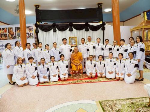 สพอ.ท่าเรือ ร่วมพิธีบำเพ็ญกุศลเพื่ออุทิศถวายพระราชกุศลแด่สมเด็จพระนางเจ้าสิริกิติ์ พระบรมราชินีนาถ พระบรมราชชนนีพันปีหลวง 